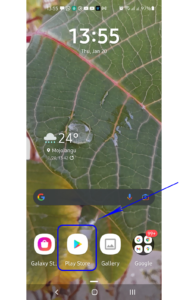 Halaman Depan Samrtphone Android
