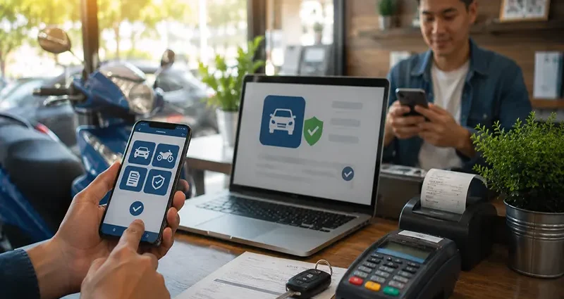 Produk Pembayaran Online Pajak Kendaraan Melalui PPOB Griya Bayar