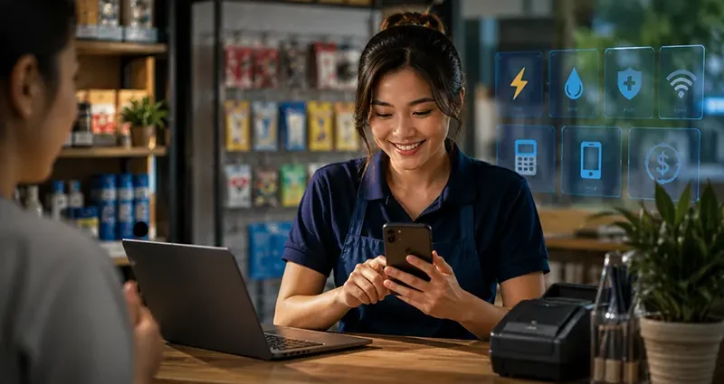 Mau Usaha Sampingan Unsur Untung? Rahasia Sukses Bisnis Loket PPOB Griya Bayar