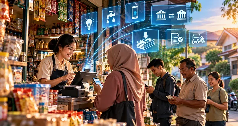 Transformasi Warung Kelontong Menjadi "Bank Mini" (Mini ATM): Peluang Bisnis Agen PPOB di Lingkungan Perumahan